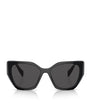 Black Geometric Sunglasses