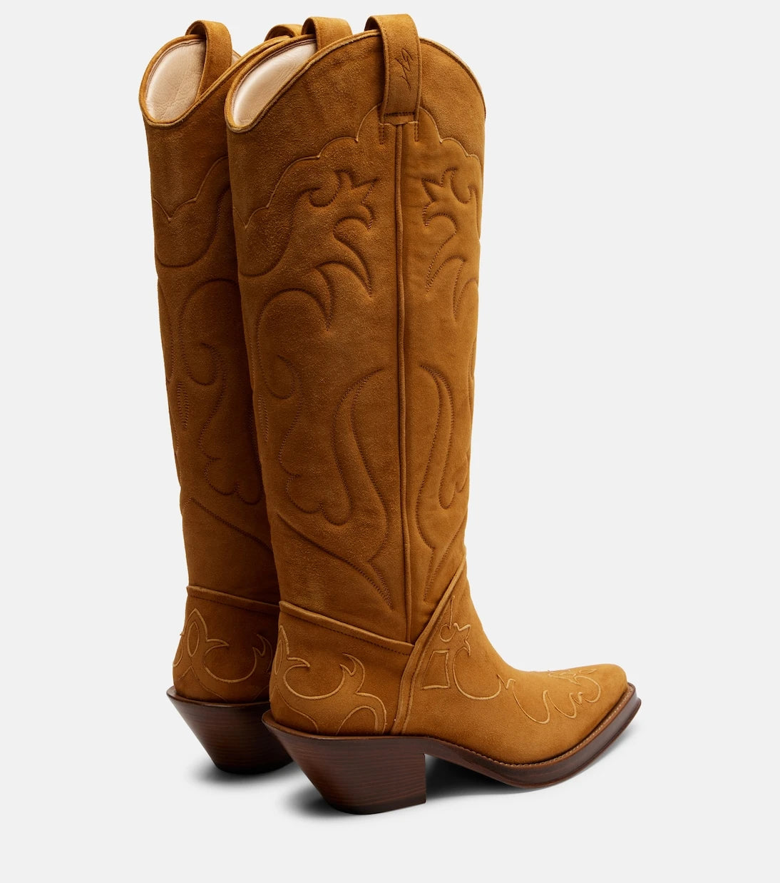 Gabriela Hearst - Capitana suede cowboy boots