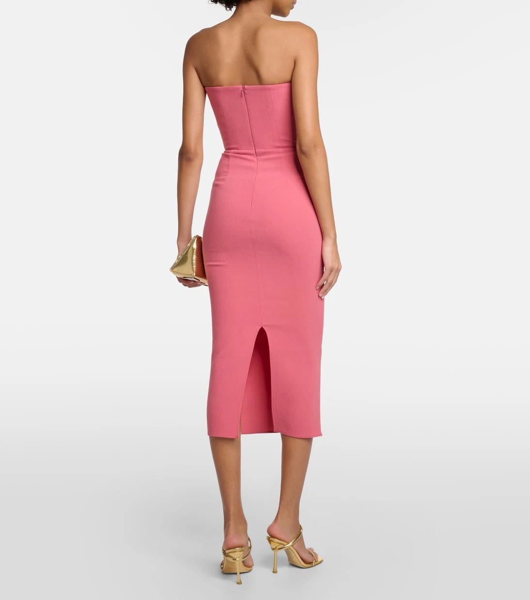 Alex Perry - Strapless midi dress