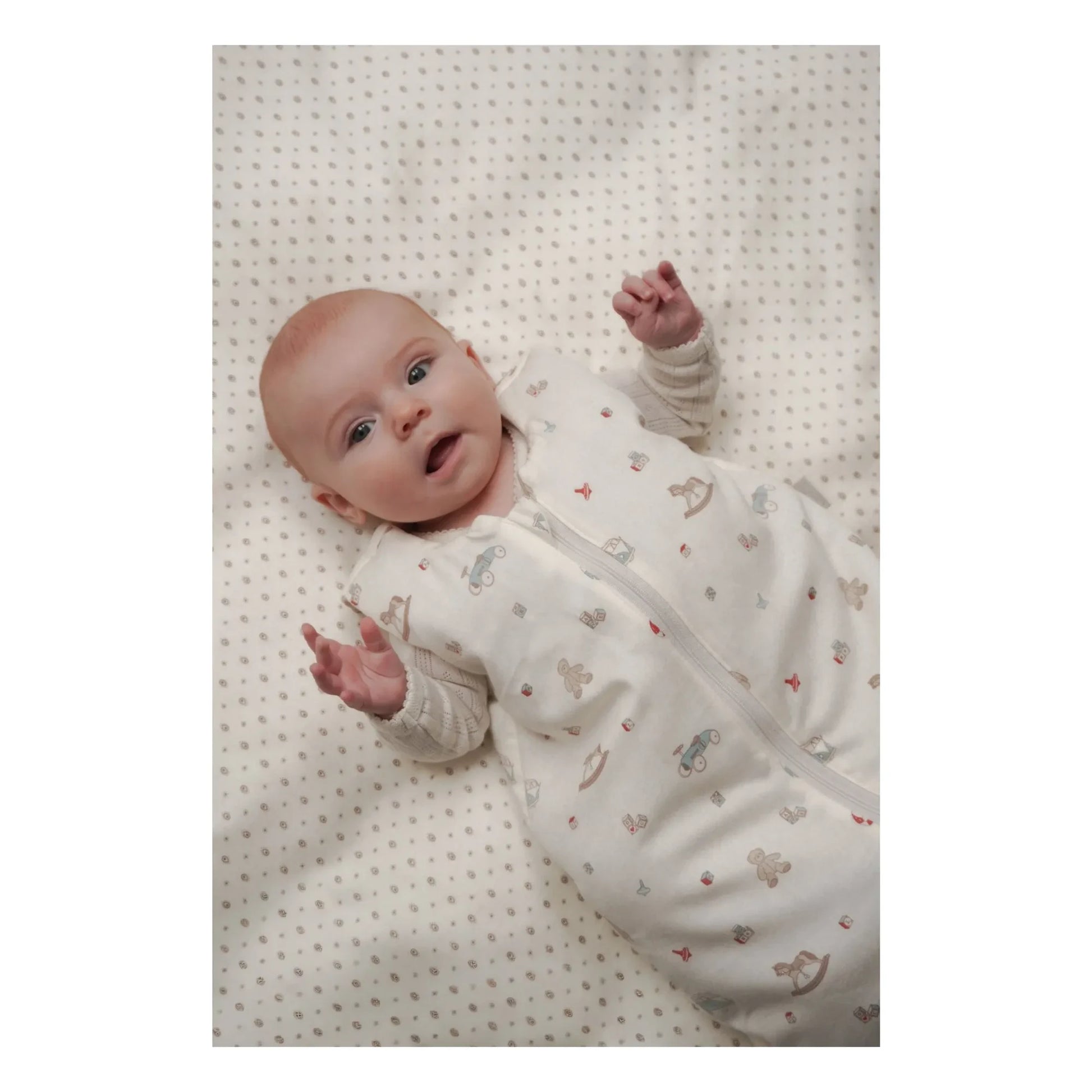 Cam Cam - Vintage Toys sleeping bag | Beige