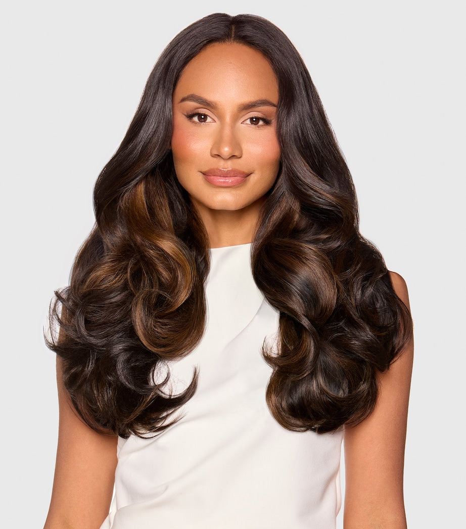 Beauty Works x Huda BARELY THERE Mix & Match Duo Clip-In Hair Extensions (20")