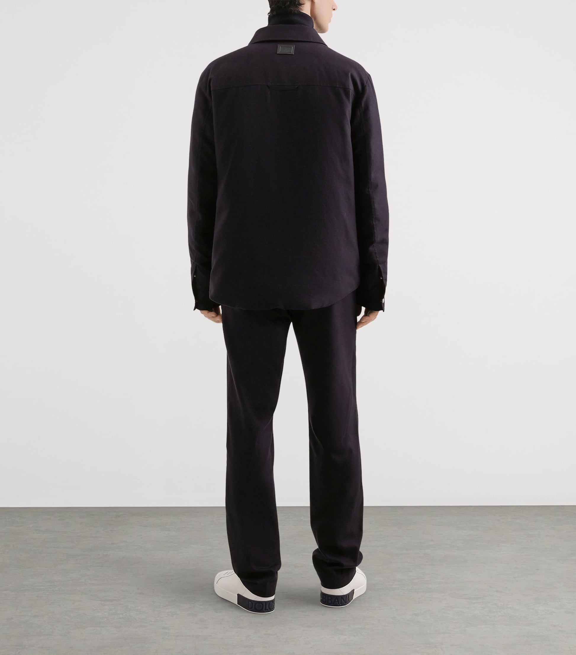 Dolce & Gabbana Multi Cotton-Blend Reversible Shirt Jacket