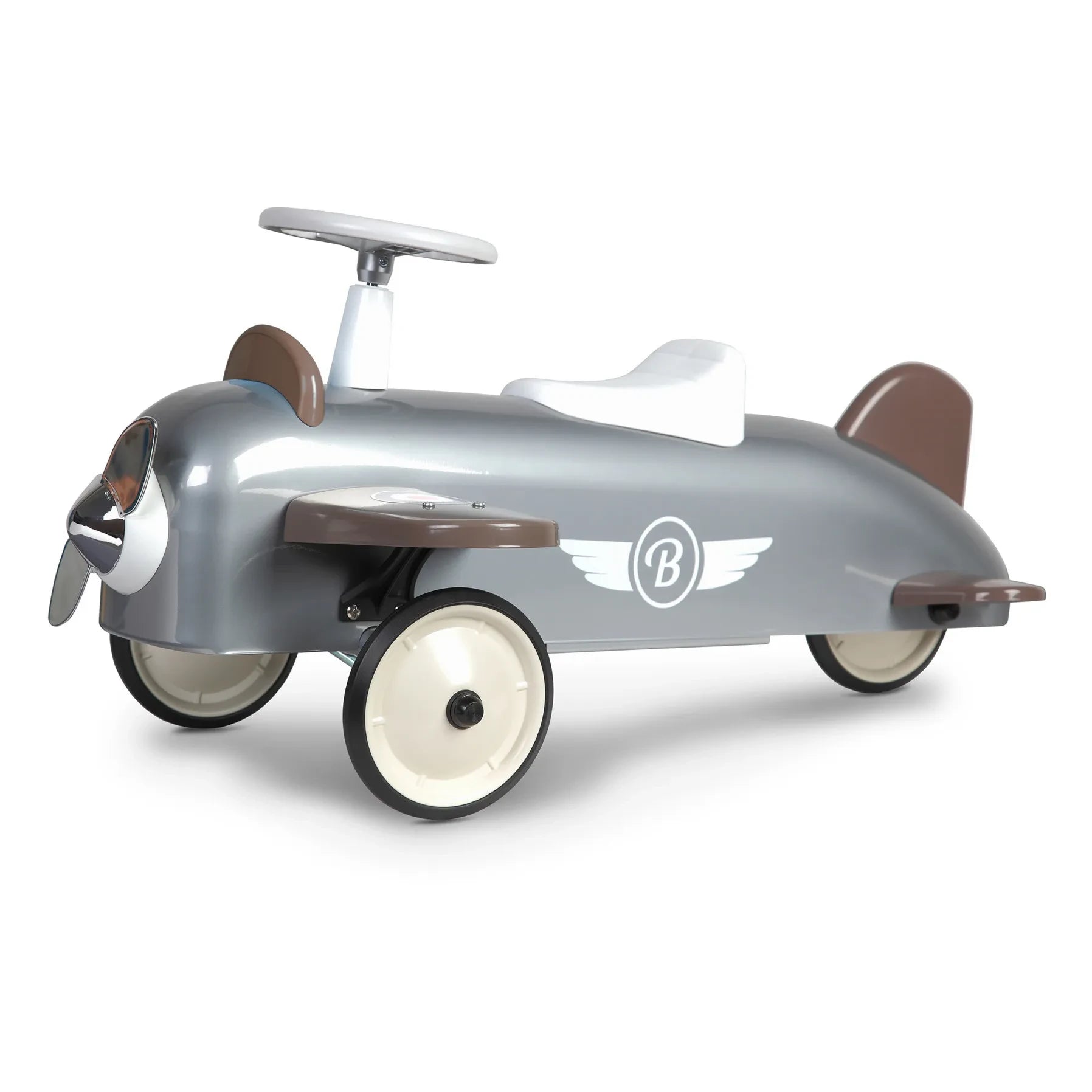 Baghera - Aeroplane Ride-On | Grey