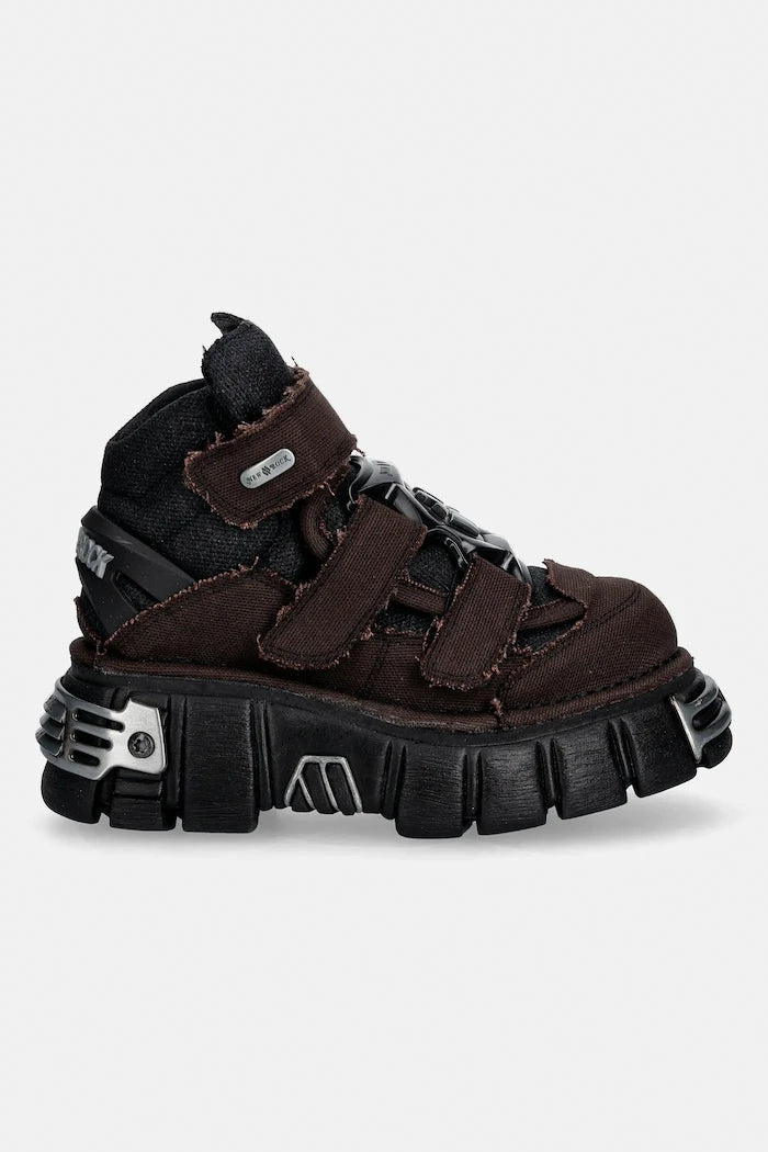 New Rock TORDO MARRON, RECIPET NEGRO, TOWER NEGRO AC Spor Ayakkabı