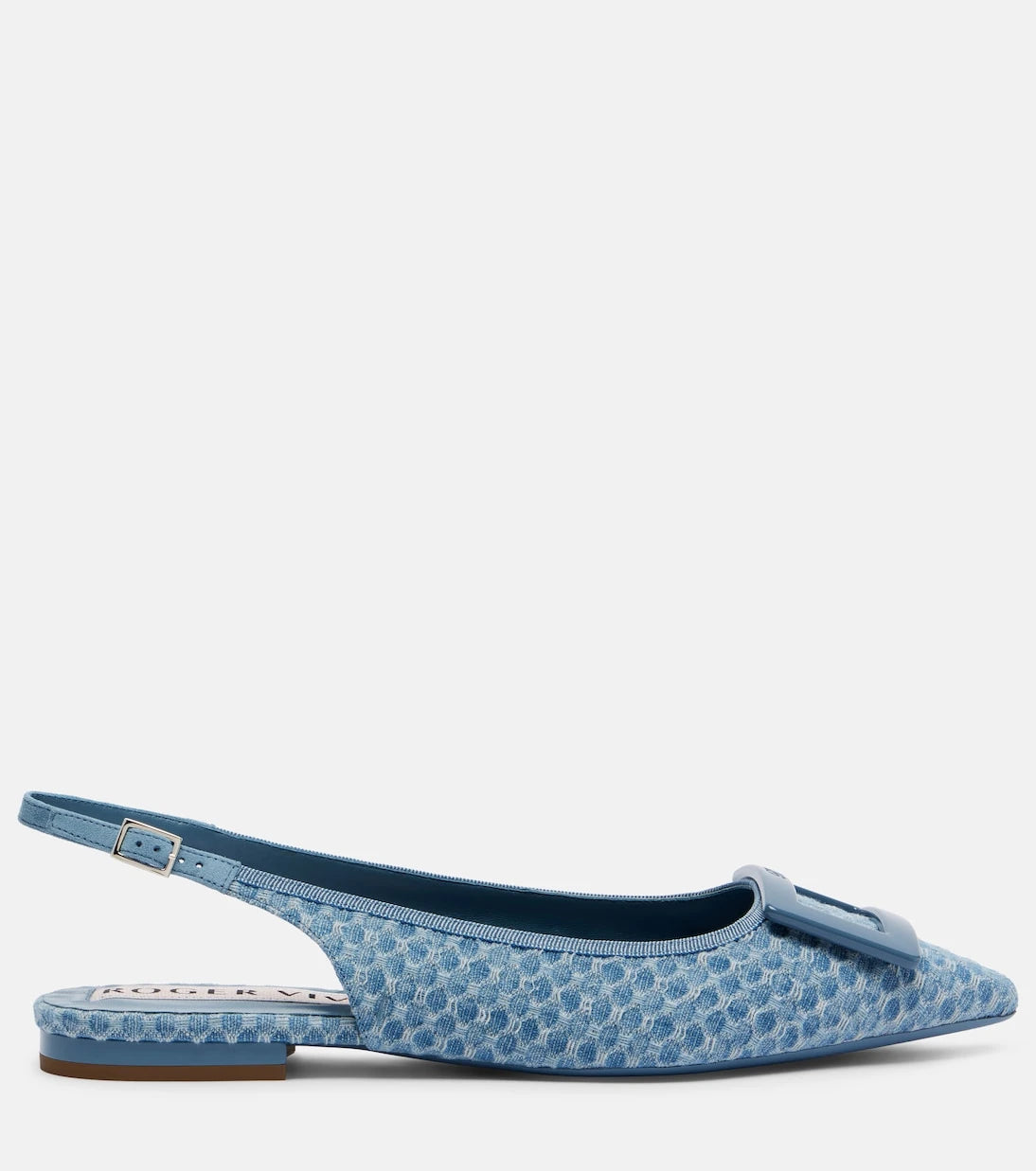 Roger Vivier - Gommettine slingback ballet flats