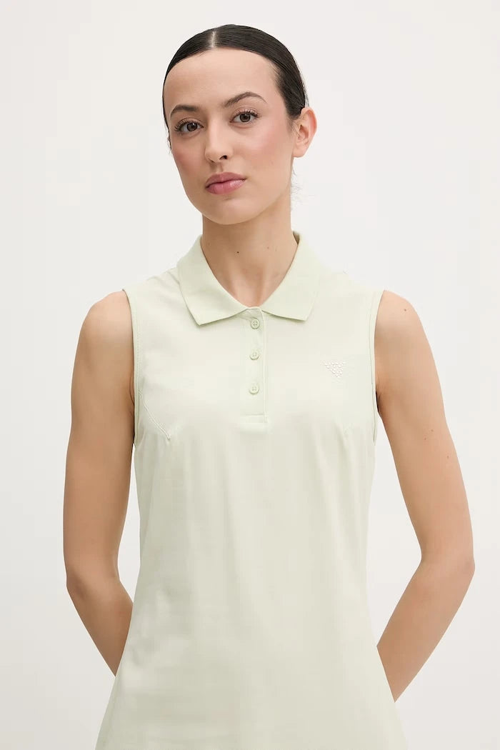 Guess pamuk ve elastan karışımlı SILVY elbise