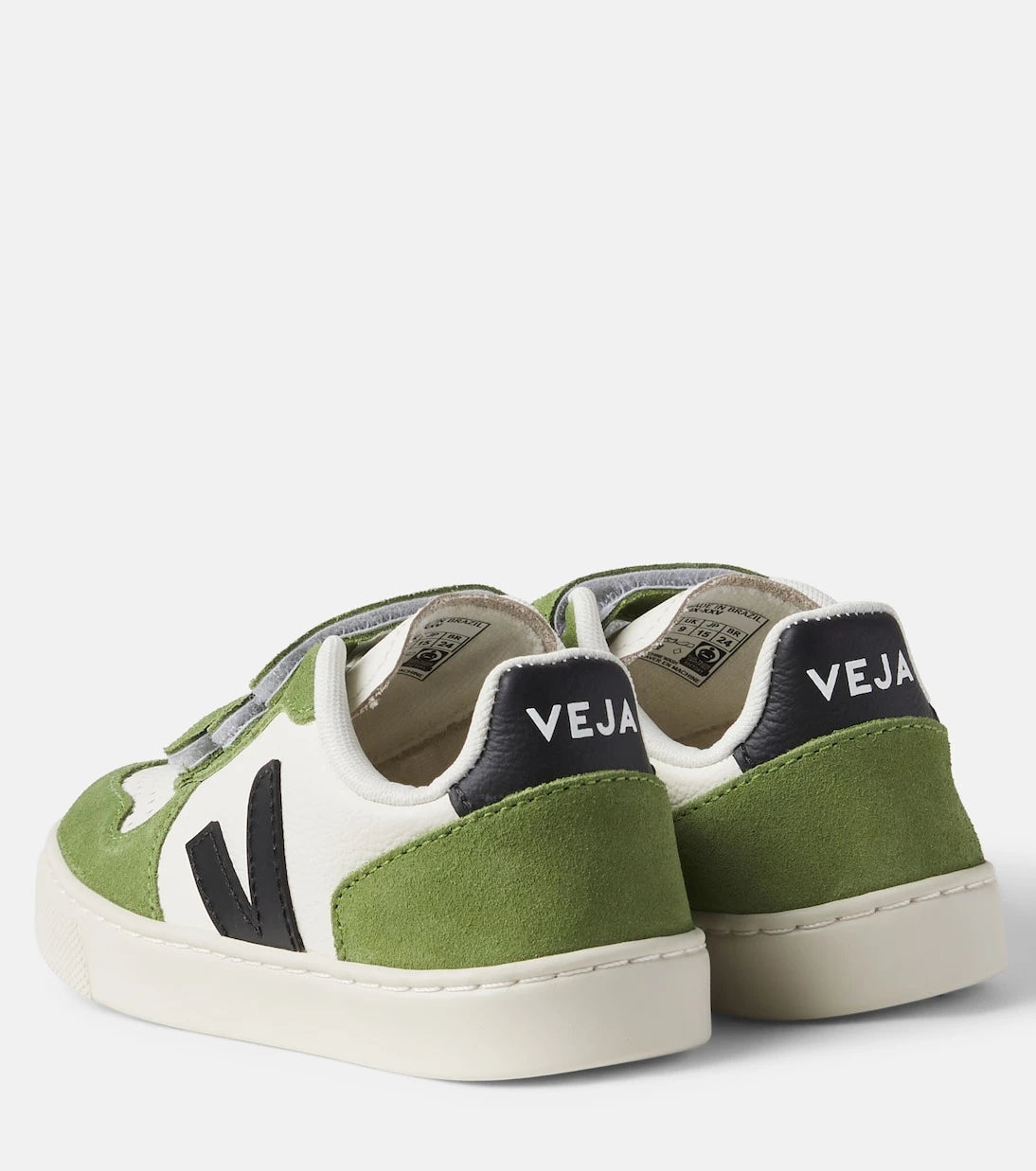 Veja Kids - V-10 leather sneakers
