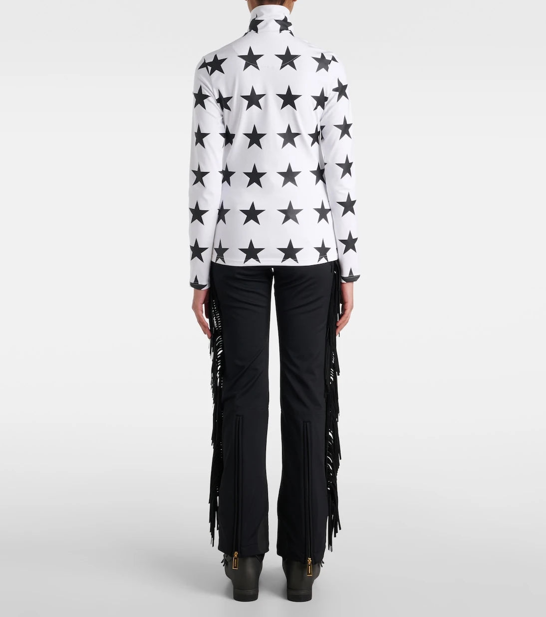 Goldbergh - Lunaria printed half-zip ski top