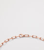 Small Rose Gold Santos de Cartier Long Chain Necklace