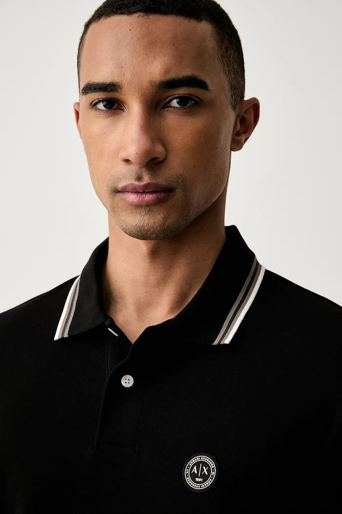 Armani Exchange Pamuklu Erkek Polo Tişört