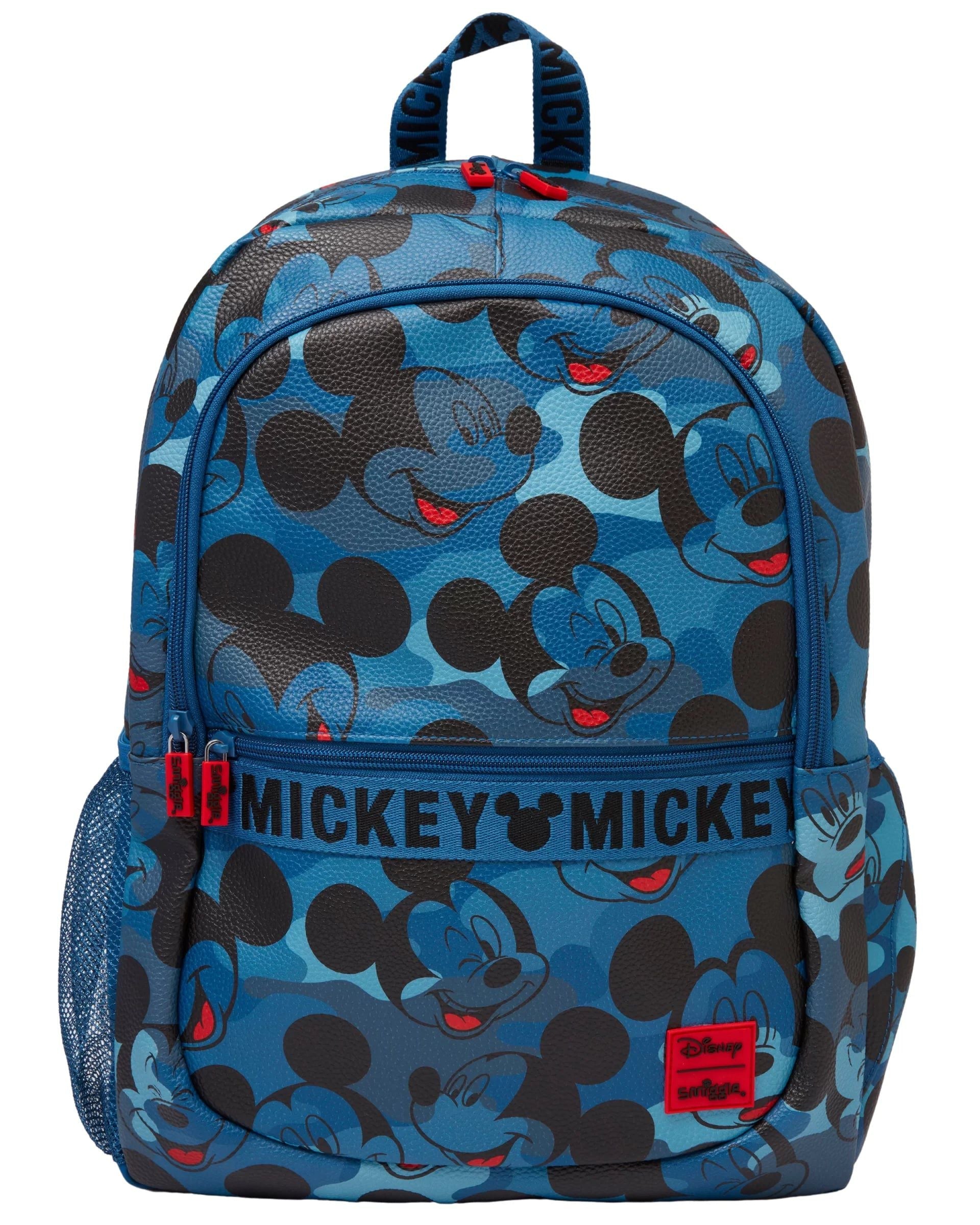 Smiggle - Mickey Mouse 4 Parçalı Okul Çantası Seti
