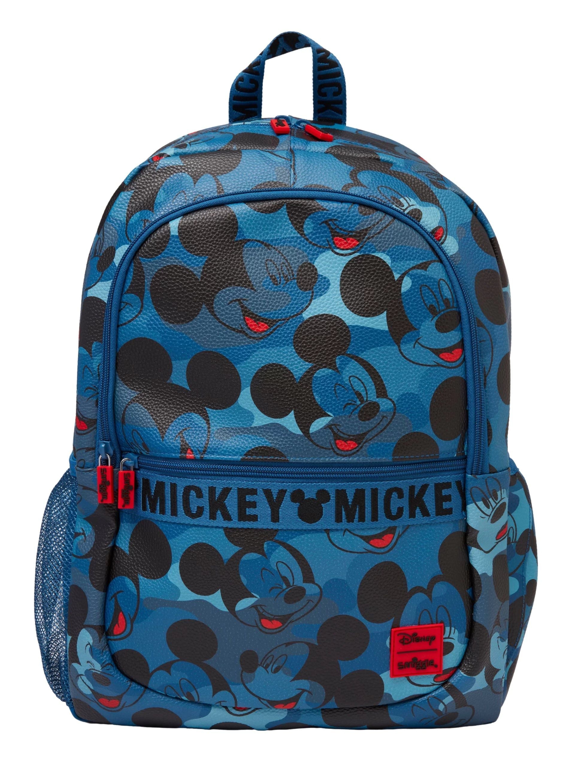 Smiggle - Mickey Mouse 4 Parçalı Okul Çantası Seti