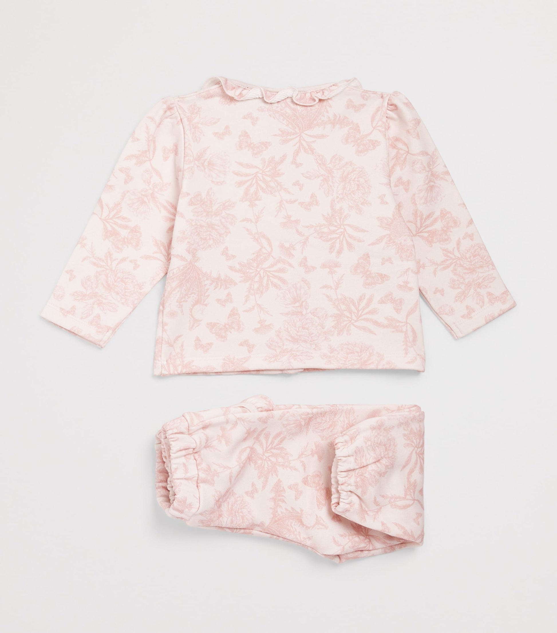 Tartine et Chocolat Cotton Toile de Jouy Top and Trousers Set (3 Months-4 Years)