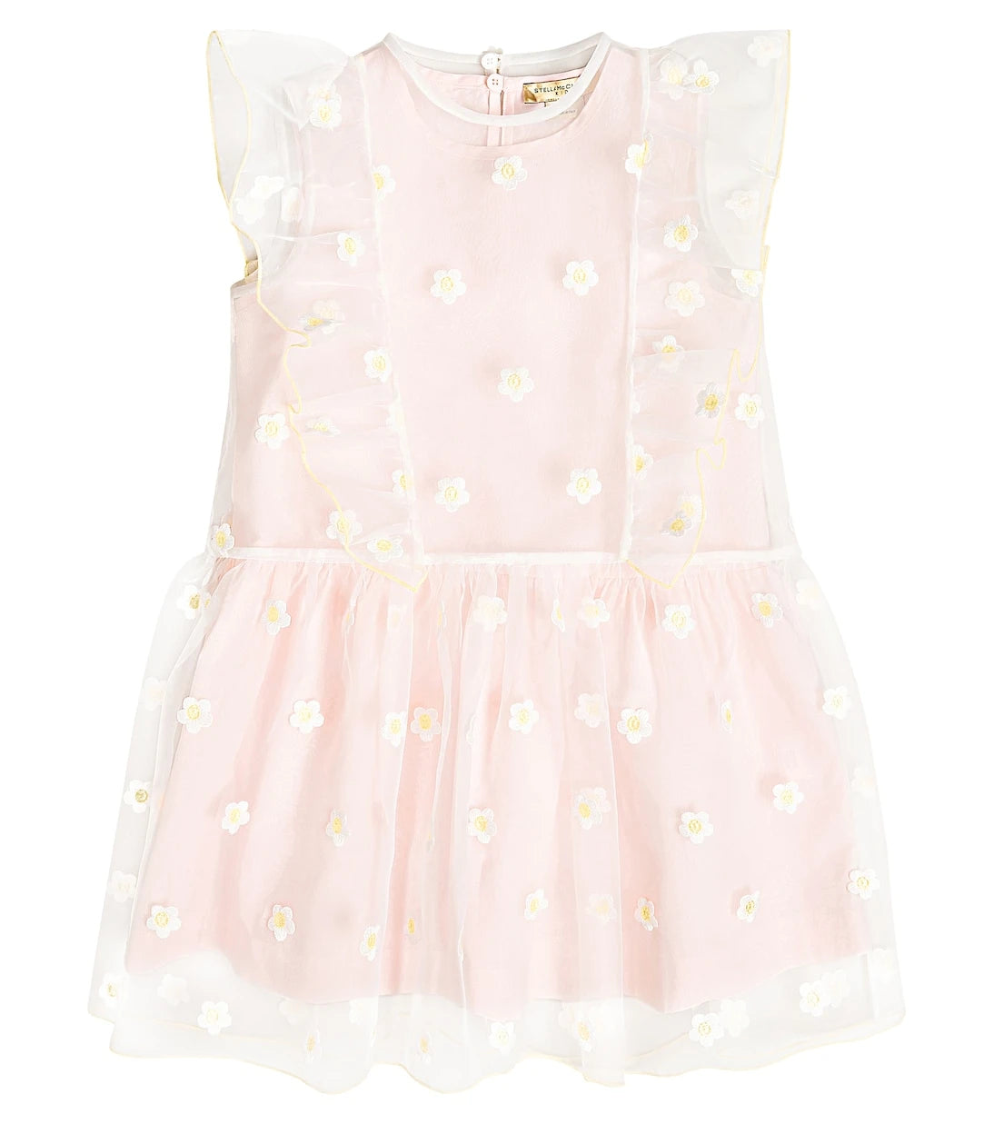 Stella McCartney Kids - Embroidered tulle dress
