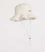 Cotton Artichaut Bucket Hat 110 OFF-WHITE