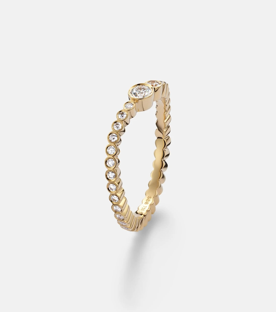 Sophie Bille Brahe - Sky 18kt gold ring with diamonds
