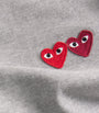 Comme Des Garçons Play Embroidered Double-Heart T-Shirt