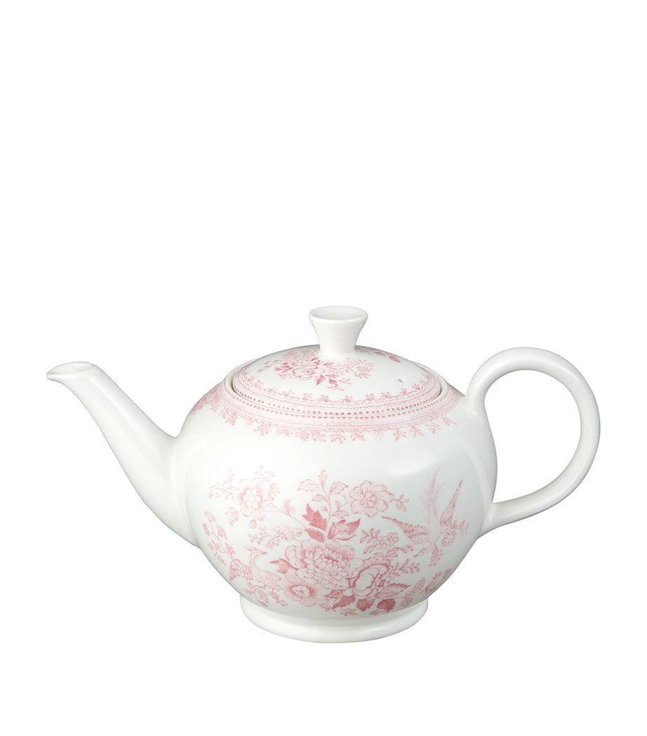 Burleigh Pink Asiatic Pheasant Teapot (800ml)