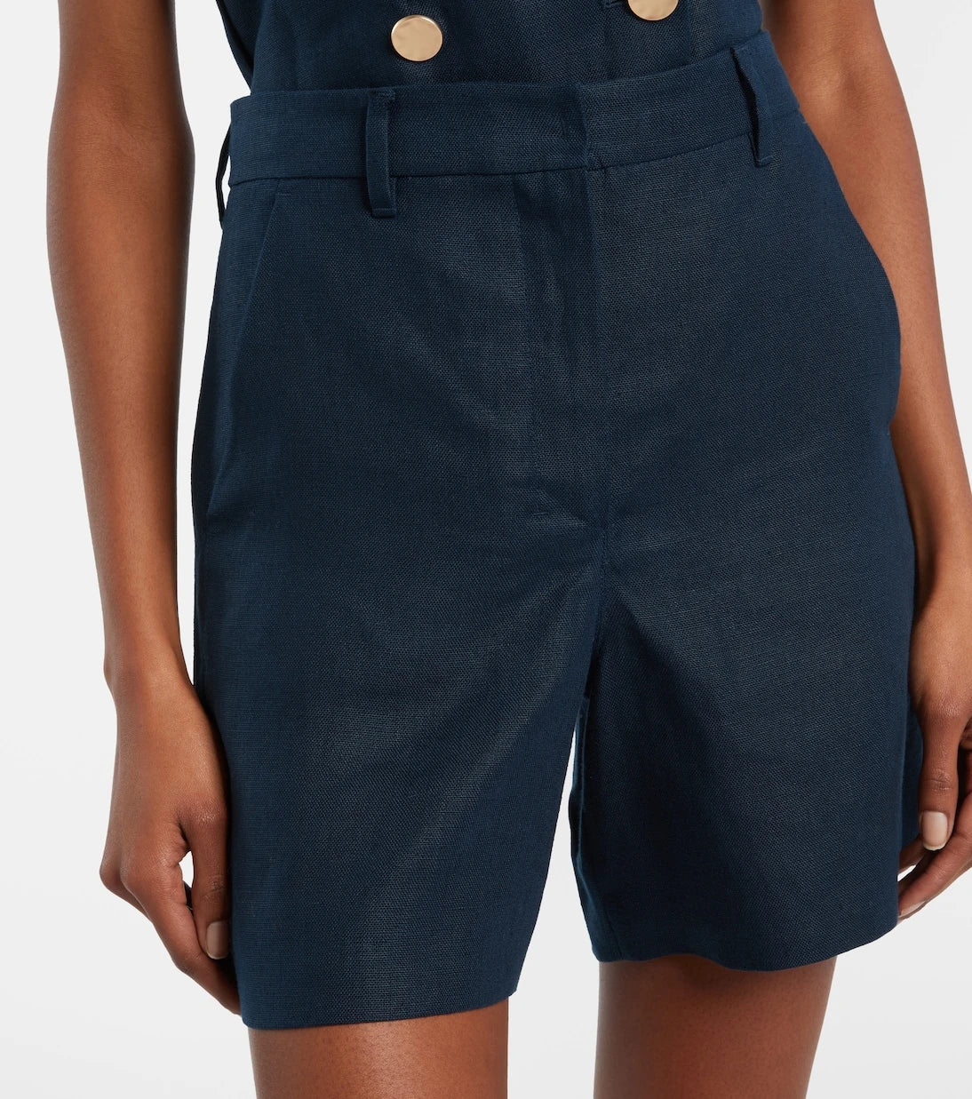 'S Max Mara - Party linen shorts
