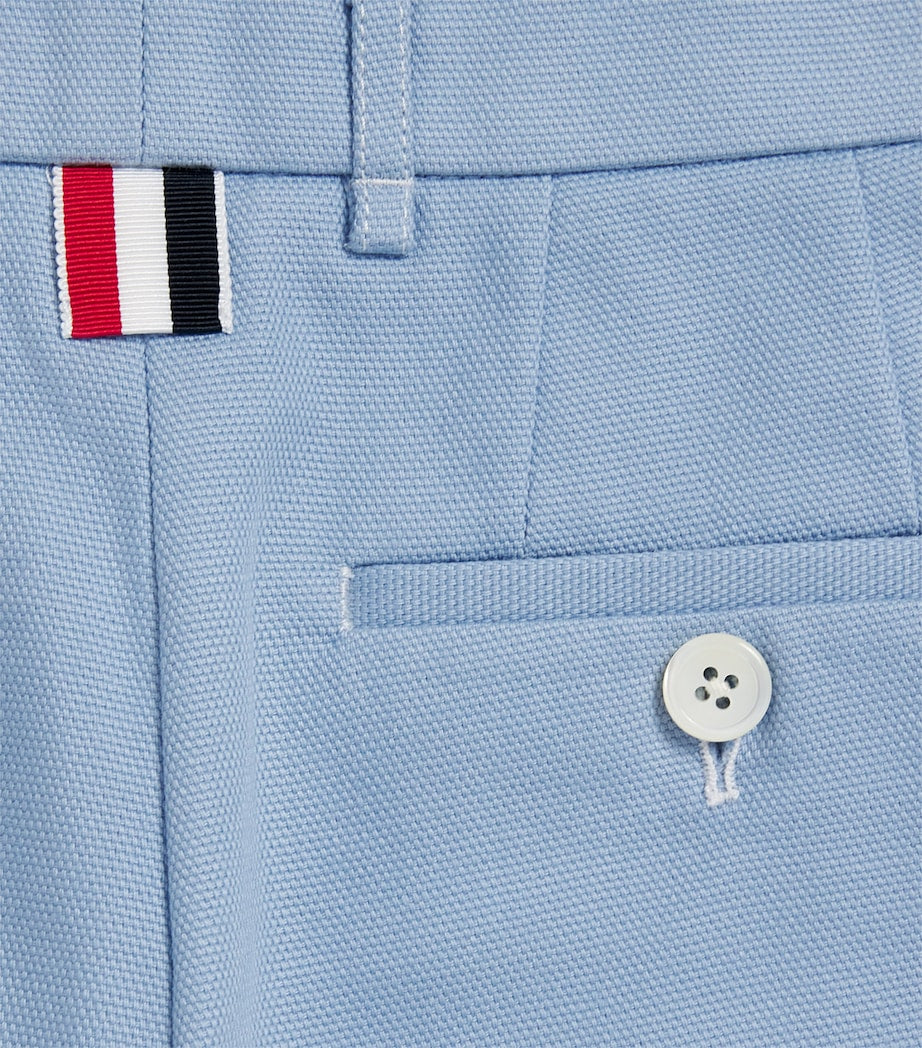 Thom Browne Kids Canvas Shorts (4-12 Years)