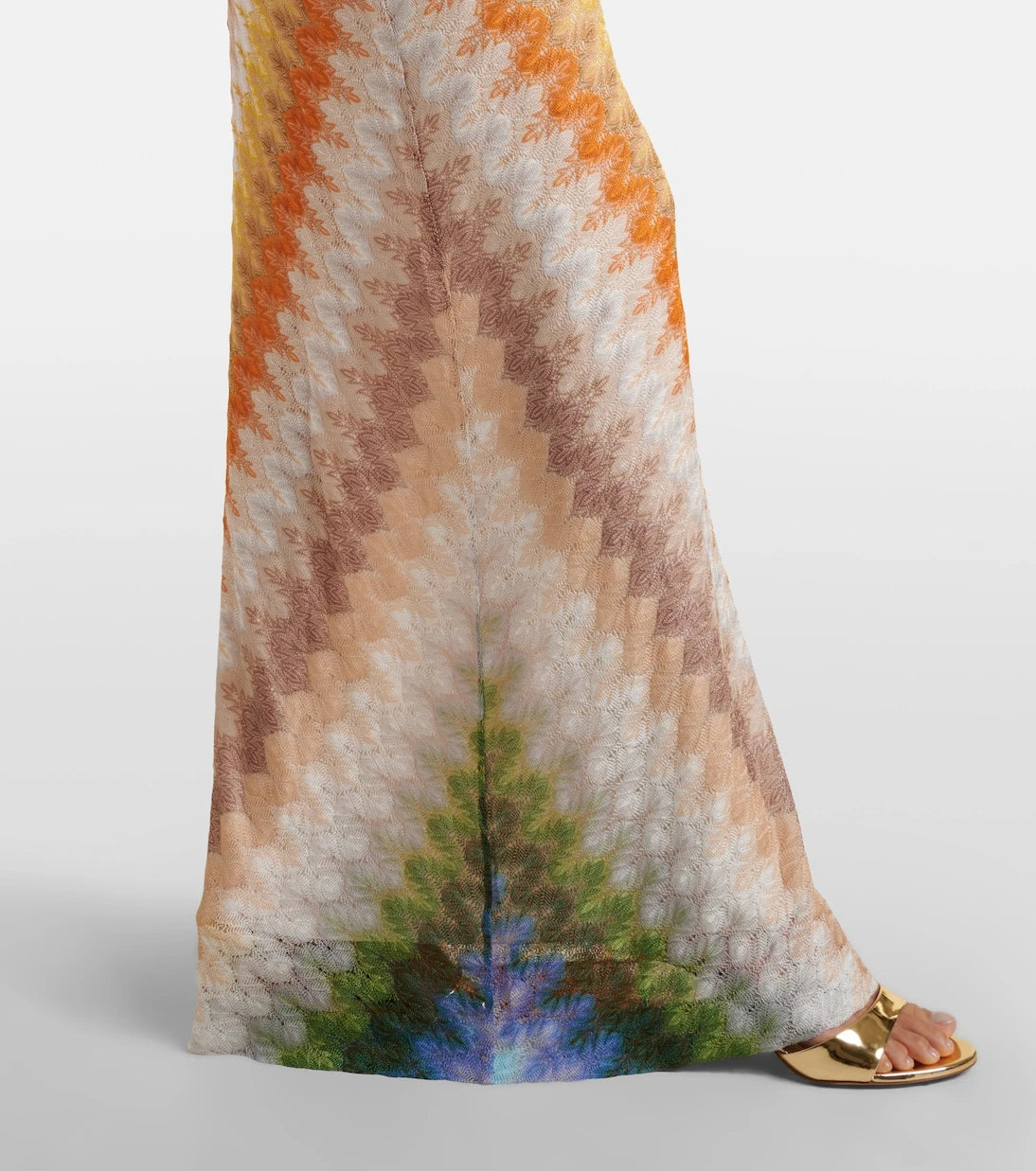 Missoni - One-shoulder gathered maxi dress