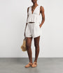 Ulla Johnson White Open-Side Nima Shorts