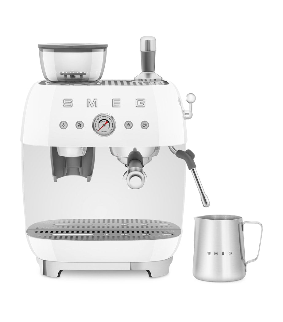 EGF03WHUK Espresso Coffee Machine with Grinder