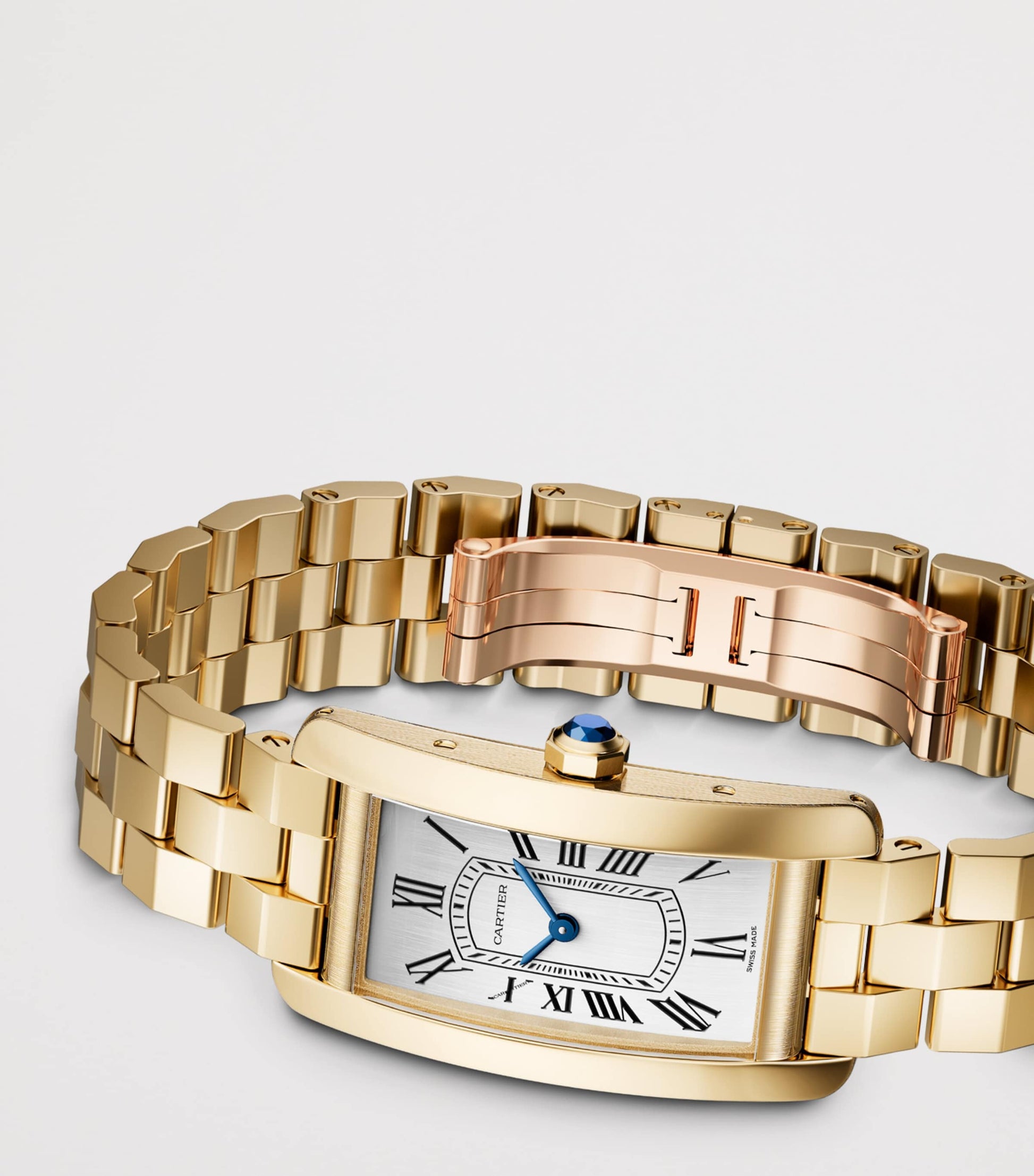 Cartier Small Yellow Gold Tank Américaine Watch 19.4mm