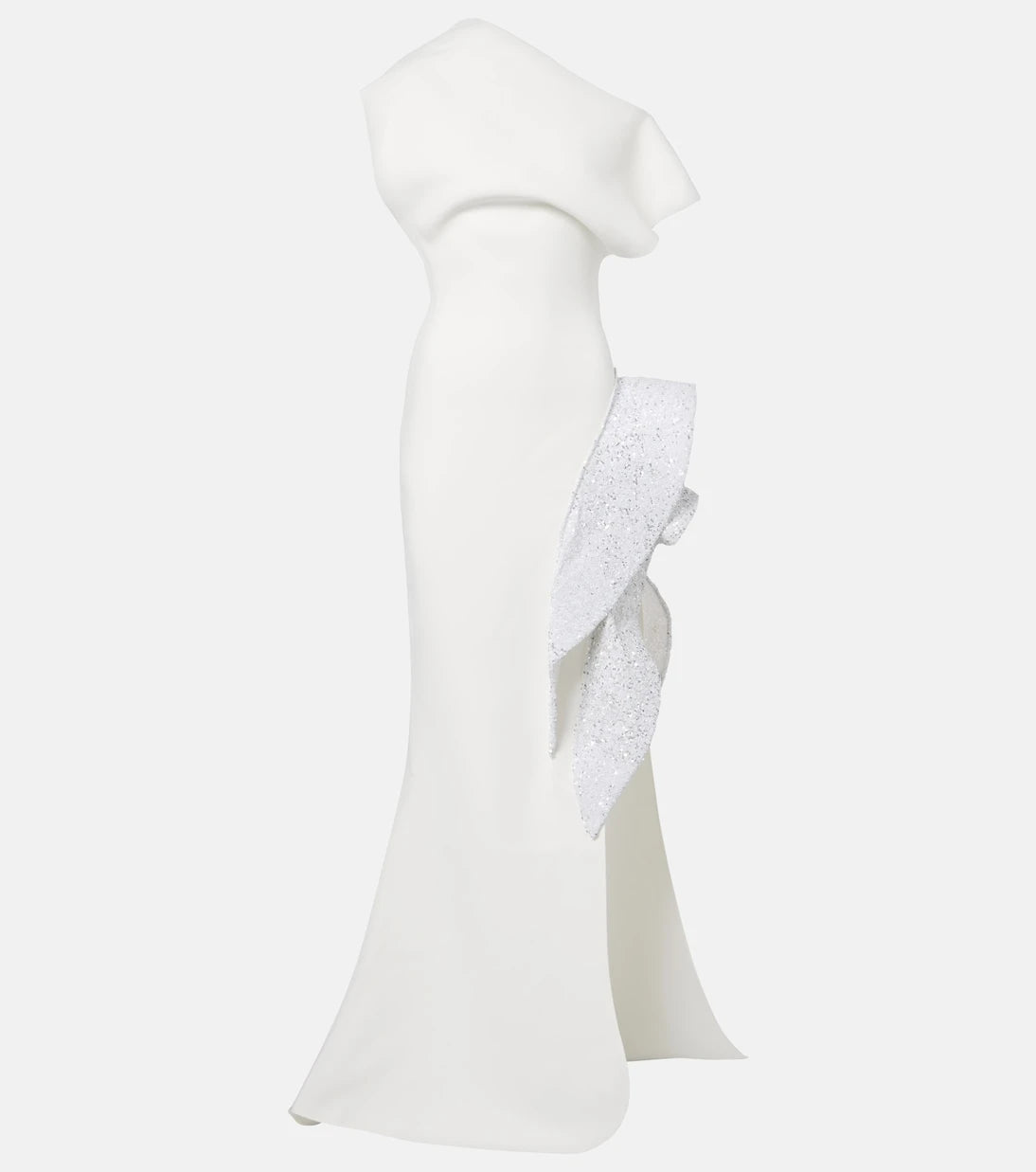Maticevski - Wishing ruffled asymmetric gown