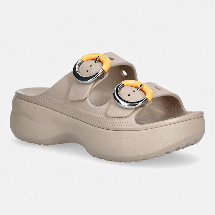 Crocs Platform Kadın Saturday Platform Dipped Buckle Sandal