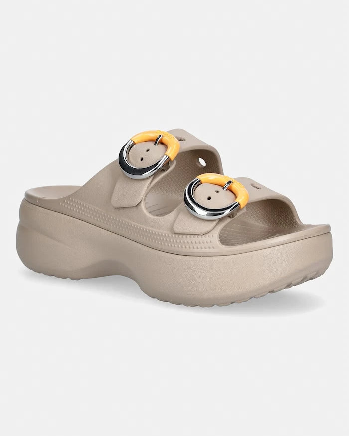 Crocs Platform Kadın Saturday Platform Dipped Buckle Sandal