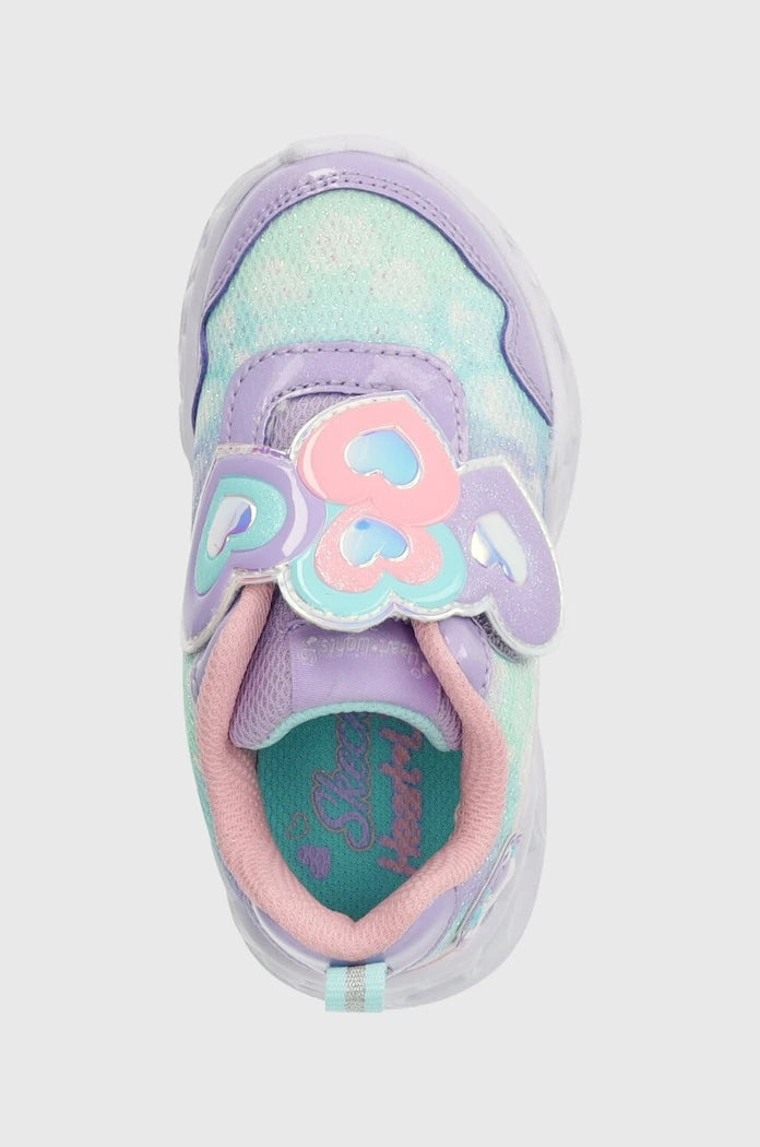 Детски маратонки Skechers HEART LIGHTS LOVIN REFLECTION