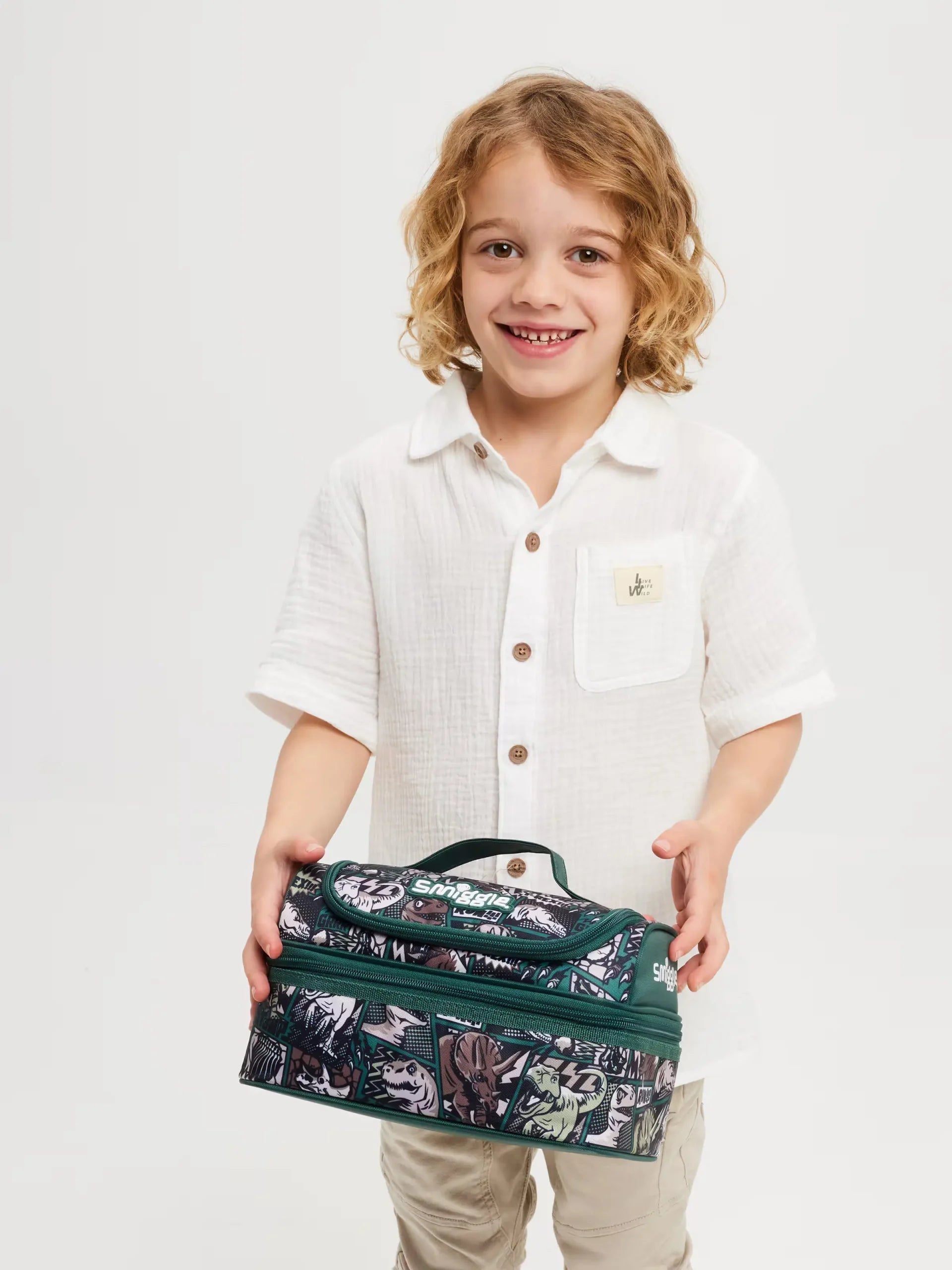 Smiggle - Harikalar Dünyası 4 Parçalı Okul Çantası Seti