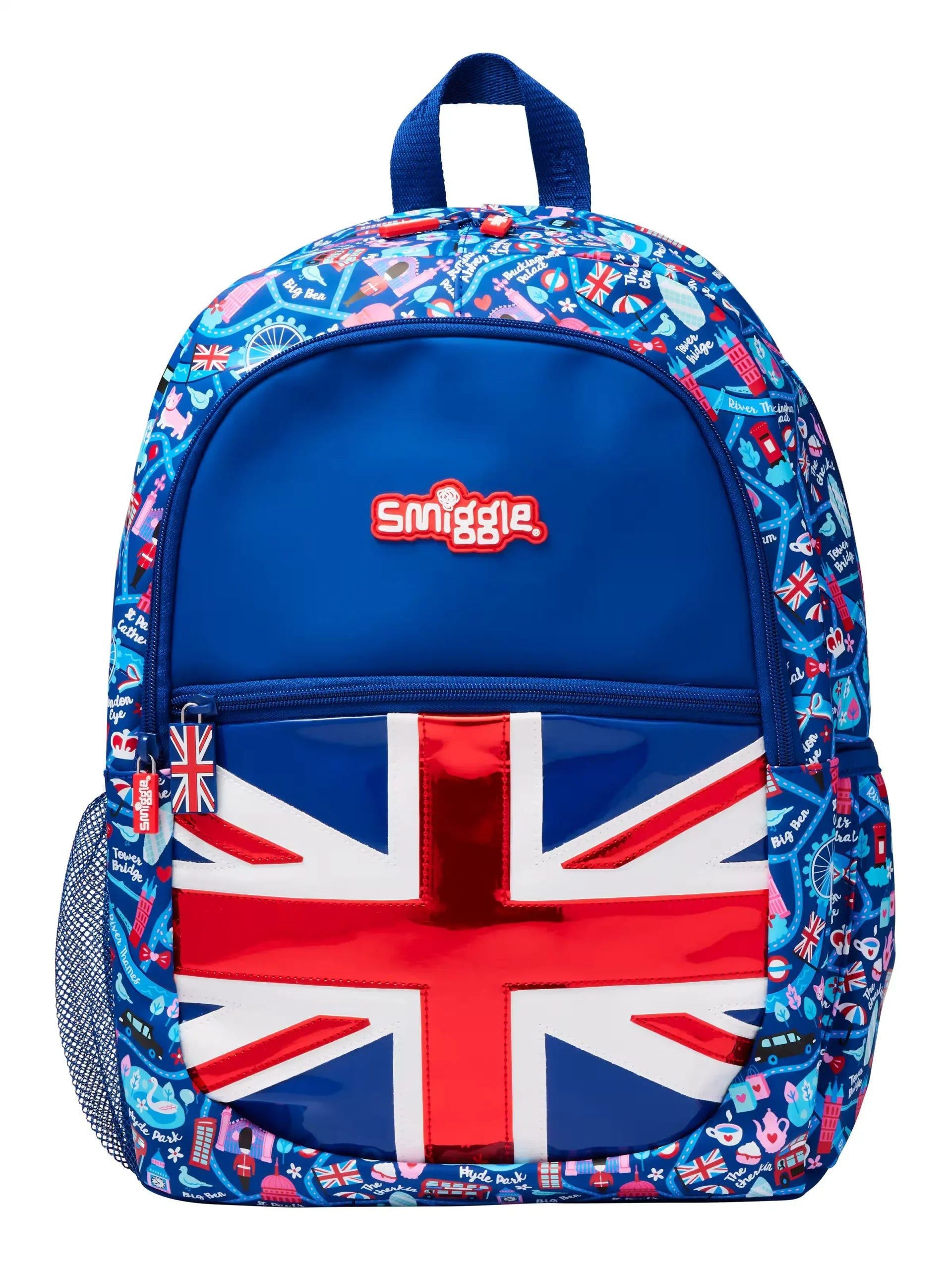 Smiggle - Little London 3 Parçalı Okul Çantası Seti