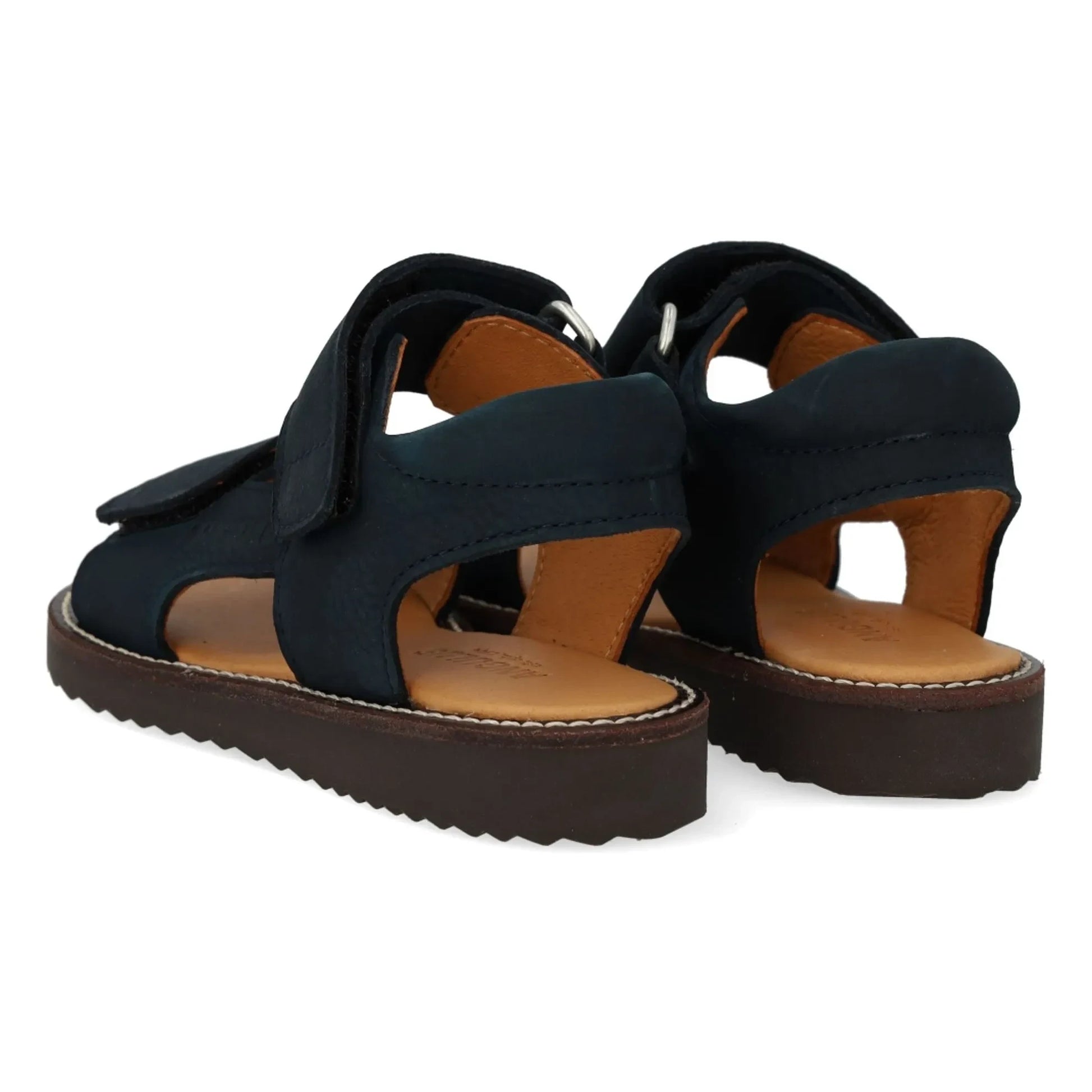 Angulus - Double Scratch Nubuck Sandals | Navy blue