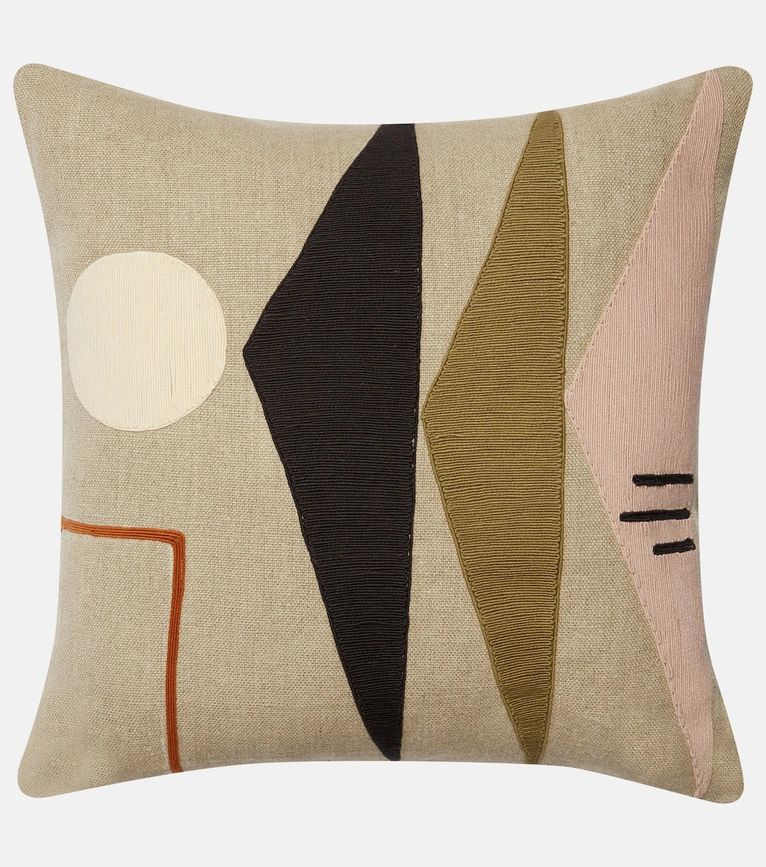 Jonathan Adler - Monterey Triangles linen cushion