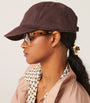 Burgundy Drill Baseball Cap
