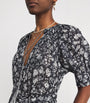 Cotton Floral Selena Midi Dress