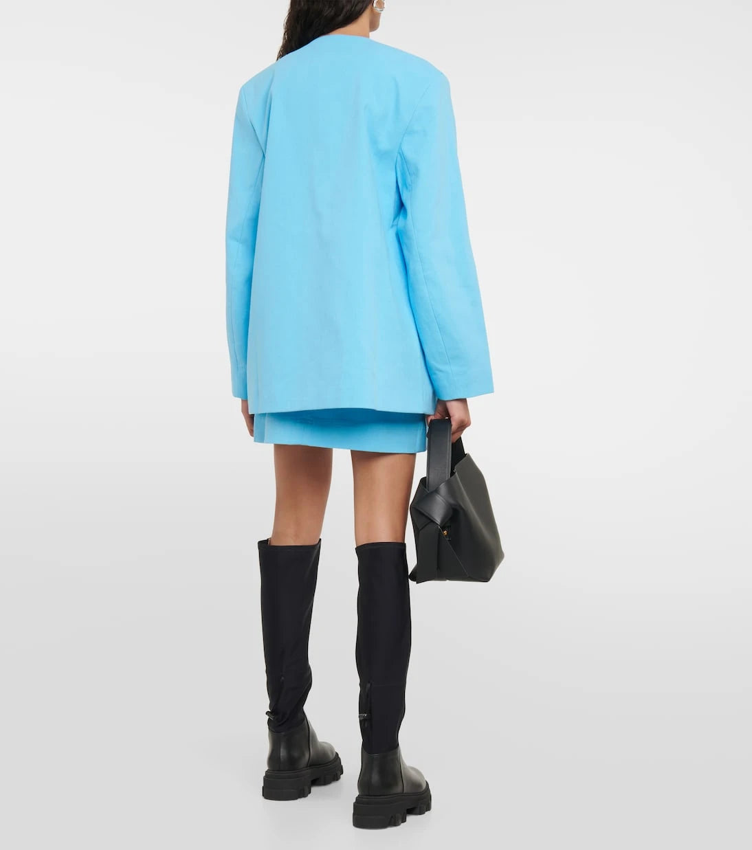 Ganni - Cotton blazer