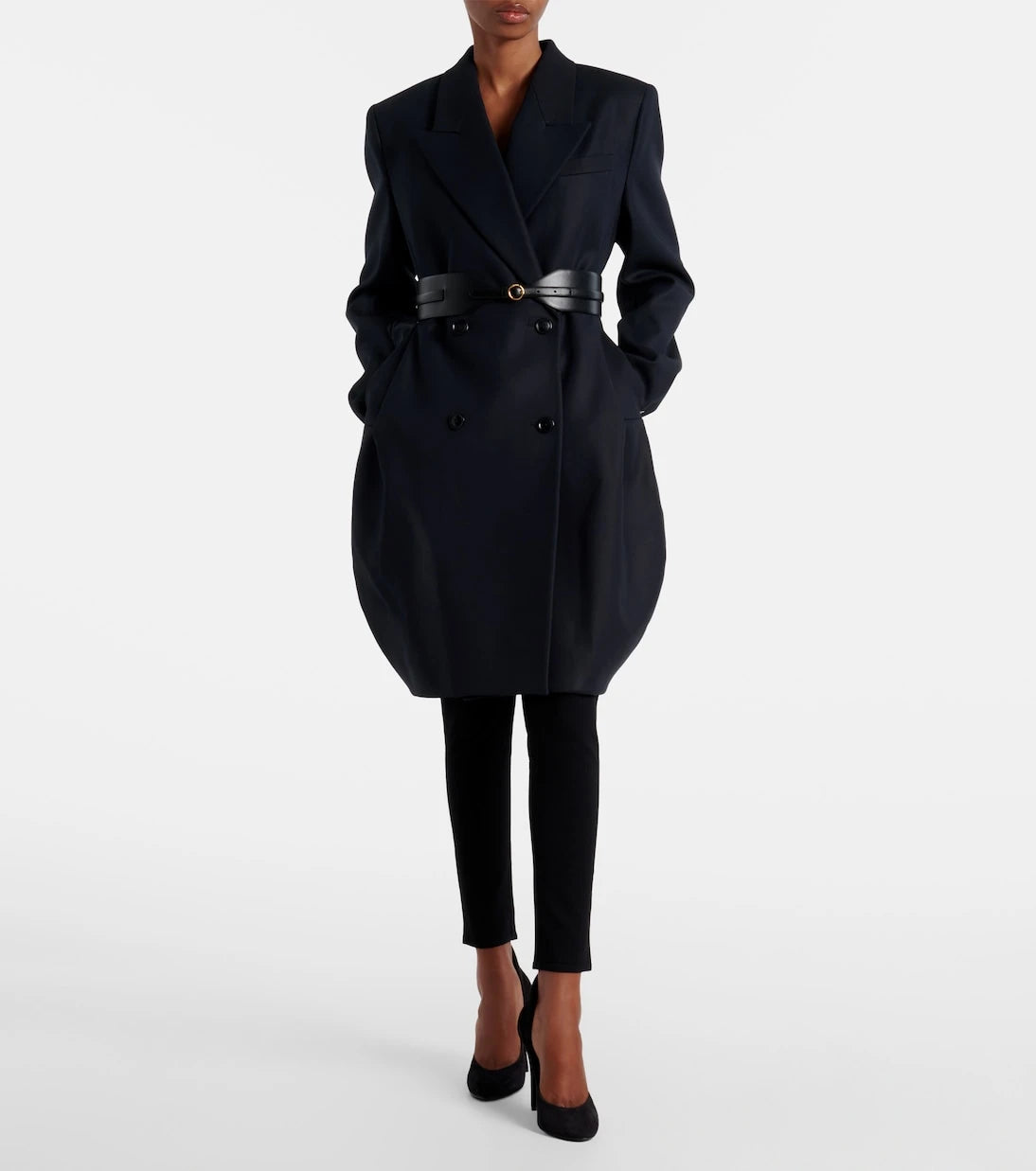 Alaïa - Decolette 110 suede pumps