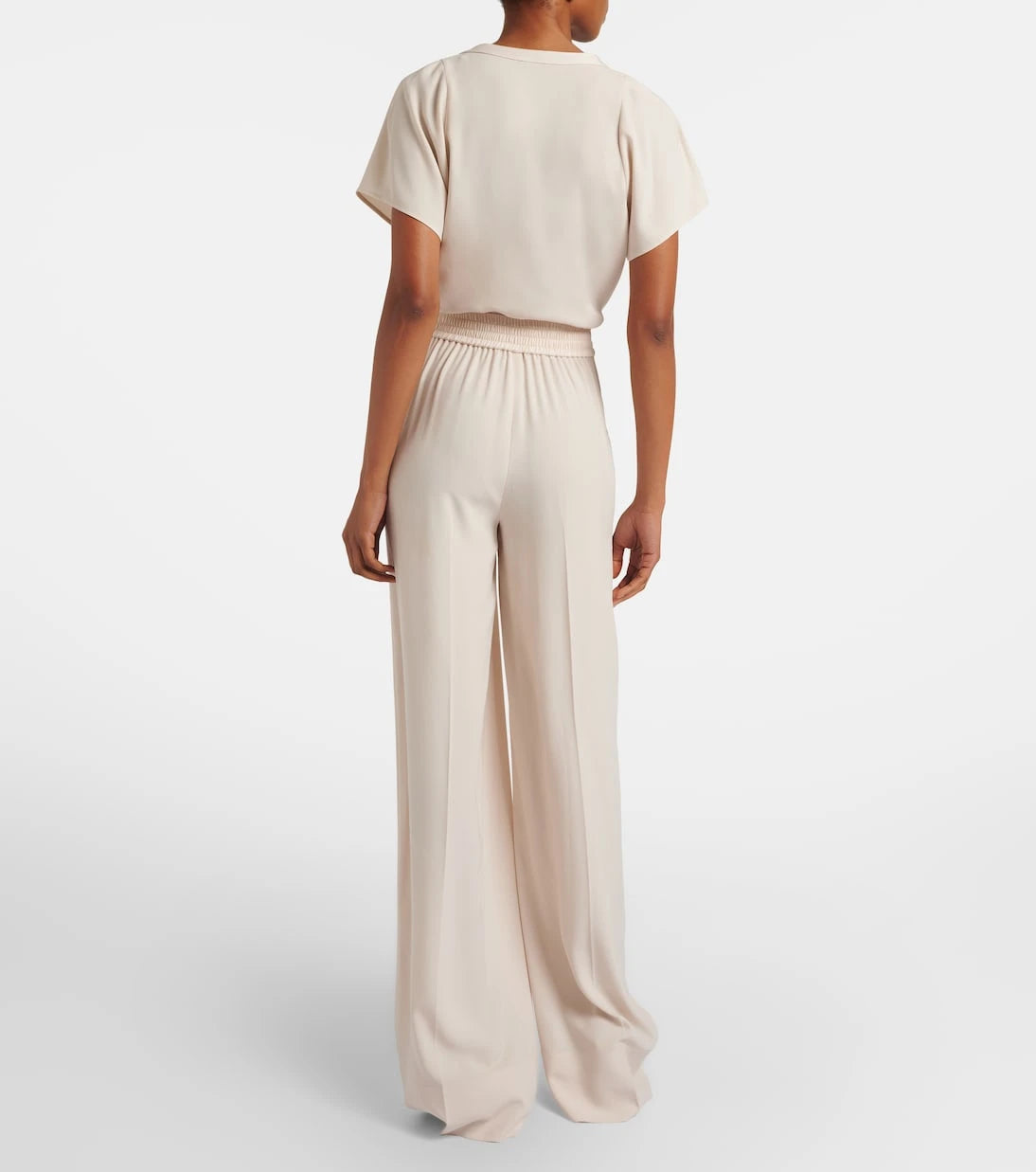 Joseph - Cara crêpe wide-leg pants