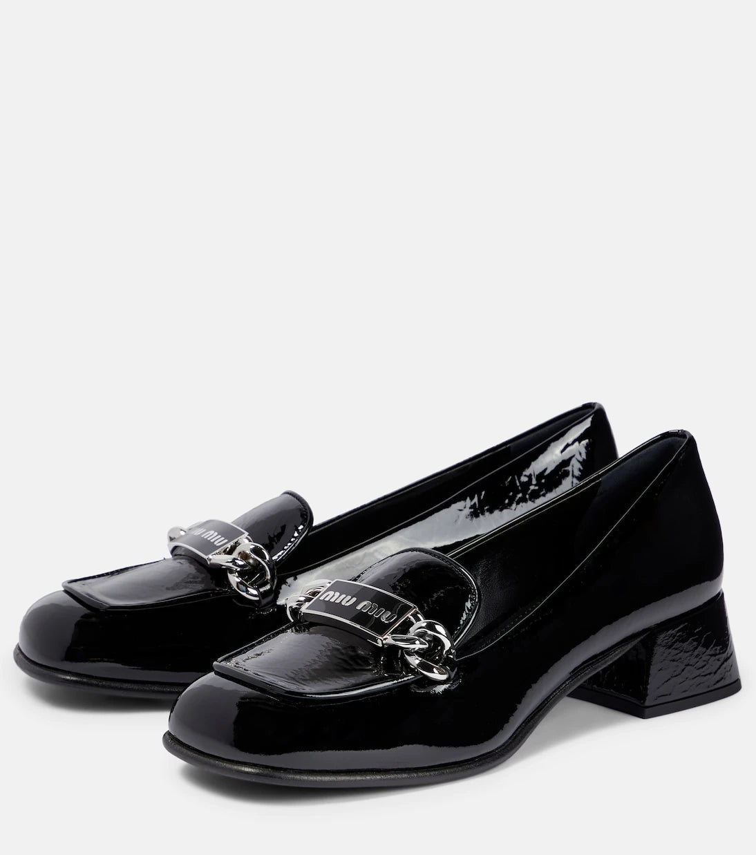 Miu Miu - Patent leather loafers