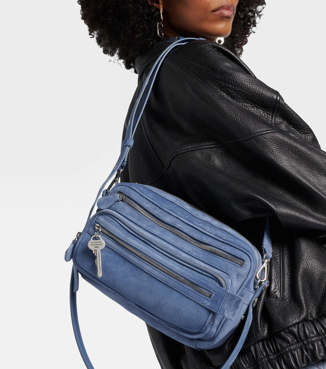 Acne Studios - Camero Party suede shoulder bag