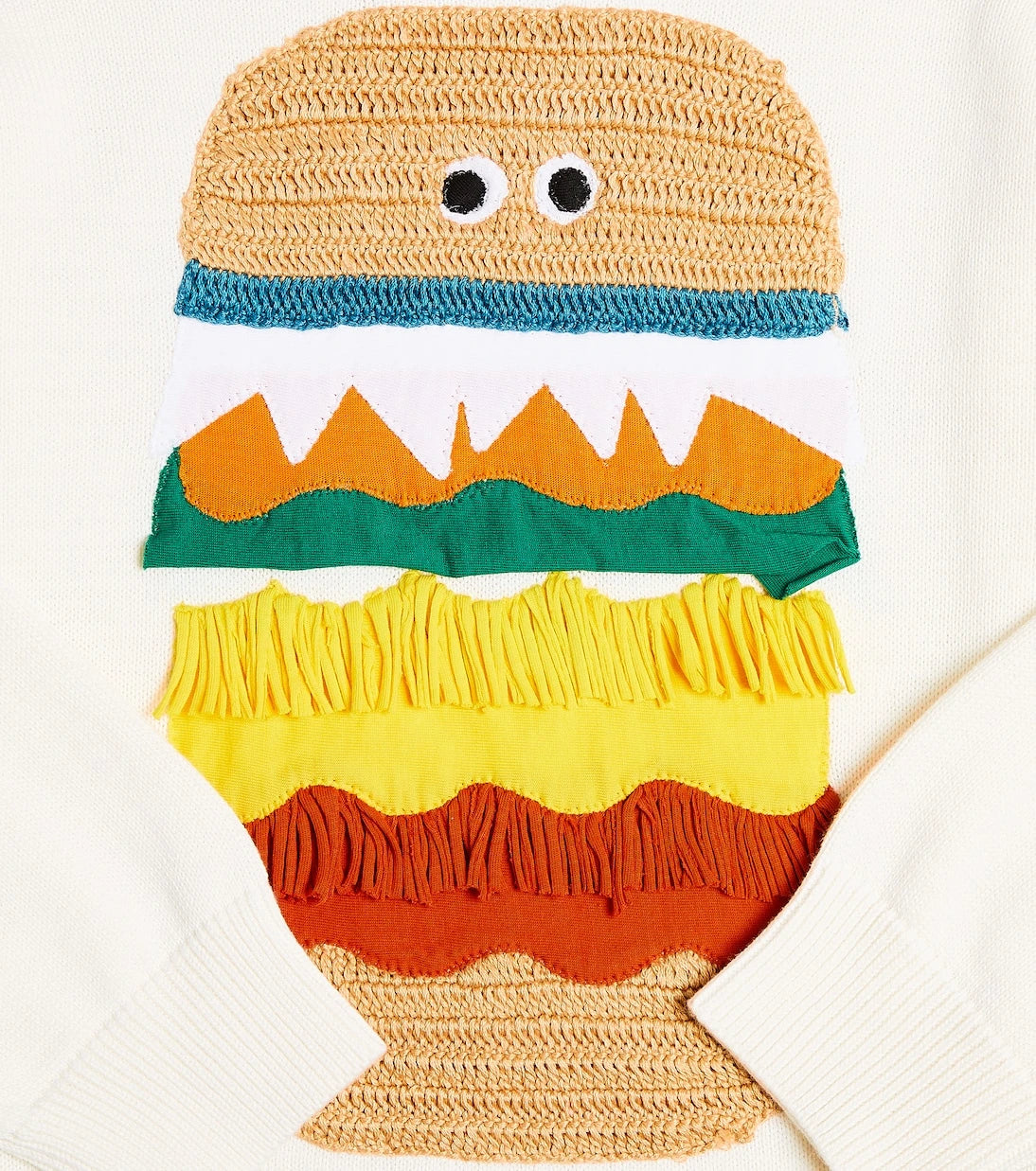 Stella McCartney Kids - Intarsia cotton sweater