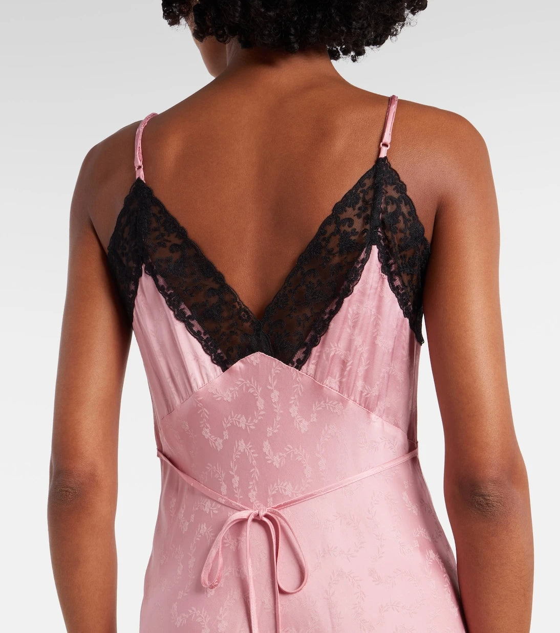 Rixo - Alberta floral satin jacquard midi dress