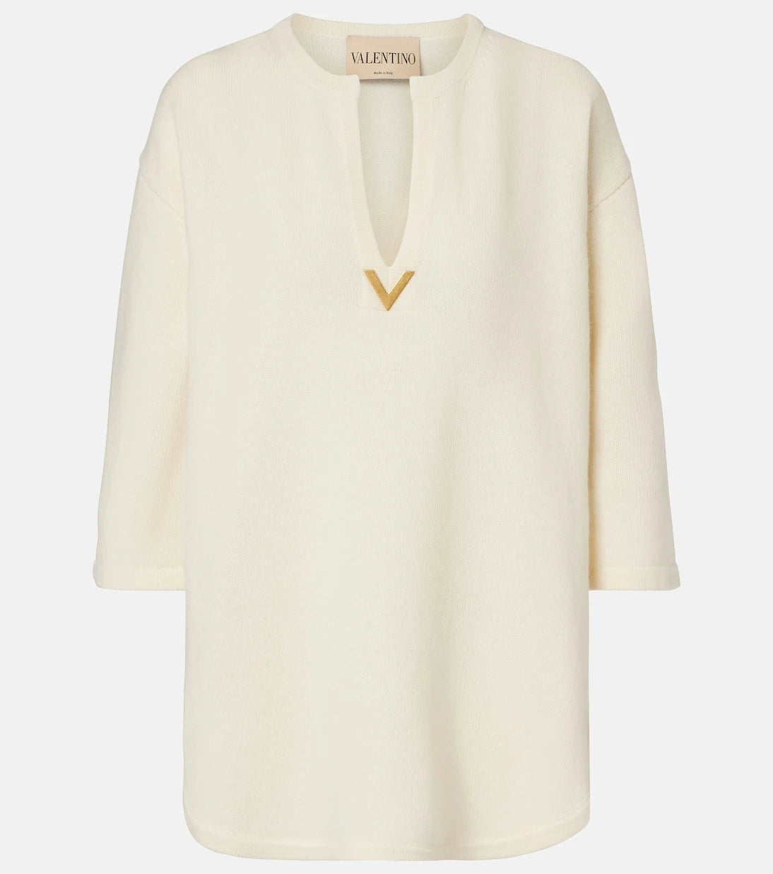 Valentino - VGold virgin wool sweater