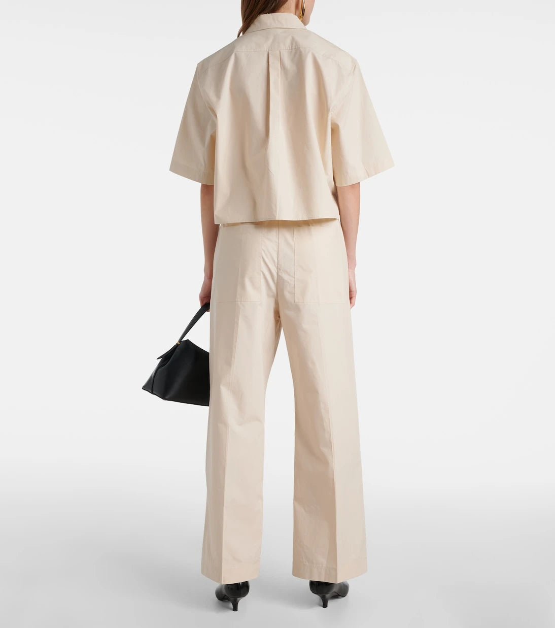 Toteme - Jacquard striped cotton shirt