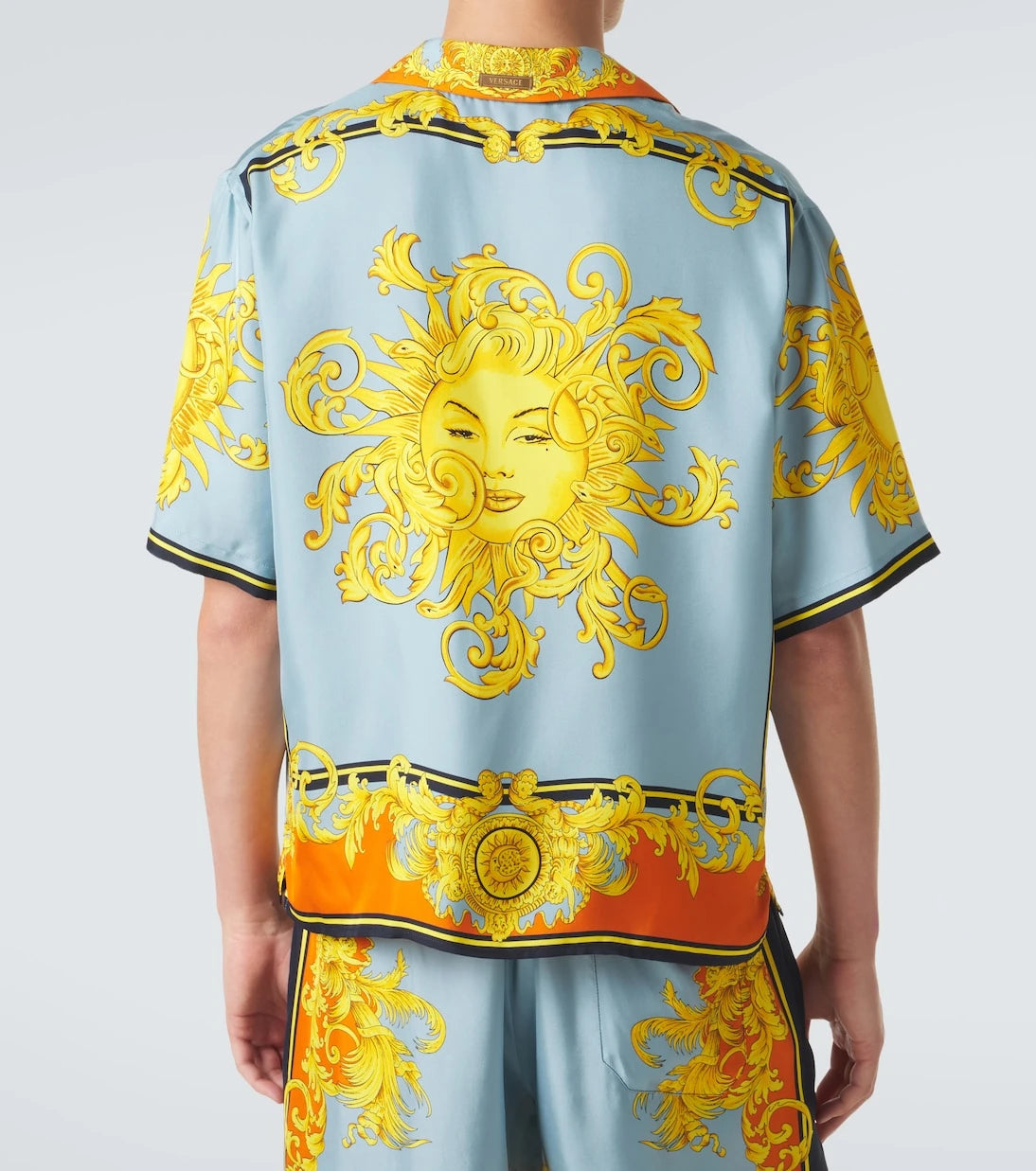 Versace - Printed silk shirt