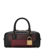 LOEWE Black x Albers Leather Amazona 23 Top-Handle Bag