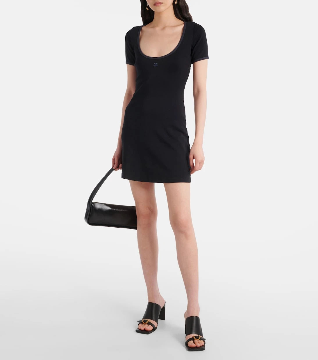 Courrèges - Holistic cotton minidress